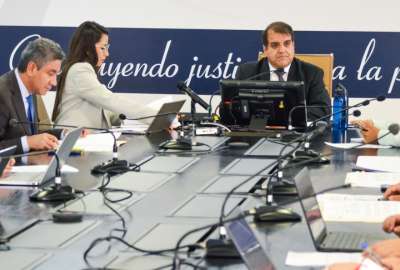El nombramiento de los nuevos jueces especializados en corrupci&oacute;n y crimen organizado se dio en una sesi&oacute;n extraordinaria del Pleno del Consejo de la Judicatura. 