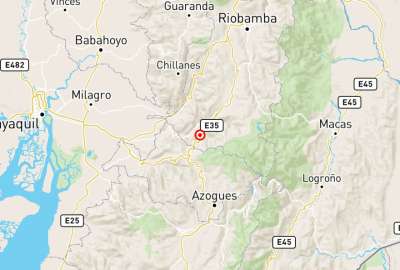 Temblor se registr&oacute; en la provincia de Chimborazo, este domingo 24 de agosto del 2025.