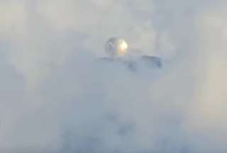 &iquest;Qu&eacute; era esa esfera flotante sobre el volc&aacute;n Pico de Orizaba?