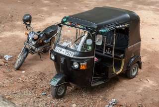 Roban un motocarro en una marcha contra la inseguridad