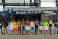 19 miembros de la banda narcodelictiva fueron capturados en el operativo Impacto 172. 