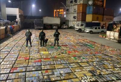 La Polic&iacute;a logr&oacute; sacar de circulaci&oacute;n 33'438.000 millones de dosis