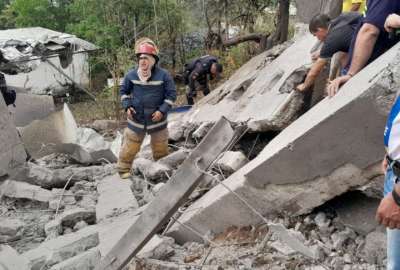 La infraestructura de la mina qued&oacute; en escombros.  