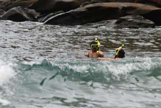 41 playas en nivel amarillo por amenazas de oleaje en Ecuador