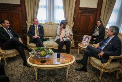 En esta reuni&oacute;n se dialog&oacute; sobre la agenda del Consejo de Seguridad del que Ecuador es miembro no permanente.