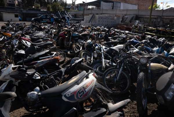 El Municipio de Cuenca se&ntilde;al&oacute; que en los controles de tr&aacute;nsito 3.016 motocicletas fueron retenidas entre el 1 de enero al 14 de julio de 2024.&nbsp;
