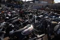 El Municipio de Cuenca señaló que en los controles de tránsito 3.016 motocicletas fueron retenidas entre el 1 de enero al 14 de julio de 2024. 