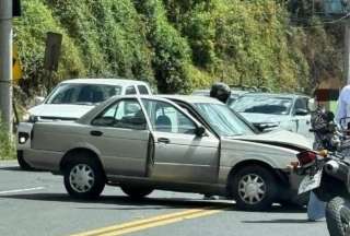 Tres personas heridas tras accidente en el norte de Quito