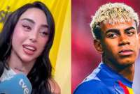 En una entrevista con los medios, la cantante argentina Nicki Nicole confirmó que sí está con el futbolista Lamine Yamal. 