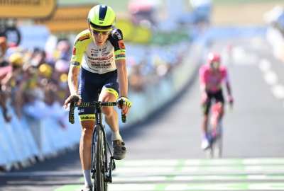 Louis Meintjes ganador de la novena etapa de la Vuelta a Espa&ntilde;a 2022