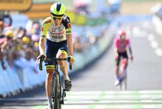 Louis Meintjes ganador de la novena etapa de la Vuelta a Espa&ntilde;a 2022