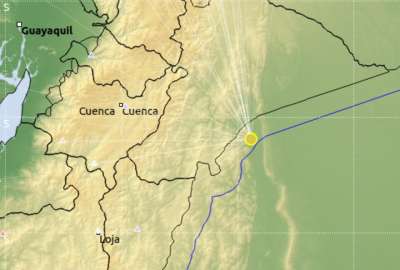 El Instituto Geof&iacute;sico mostr&oacute; la zona del sismo