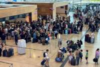 Demoras en aeropuerto de Berl&iacute;n por el fallo inform&aacute;tico global. 