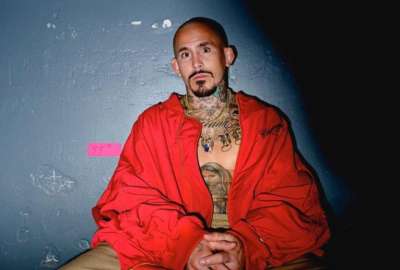 Marlon "Chito" Vera, cuando fue modelo en el Fashion Week de Nueva York, en septiembre del año anterior.