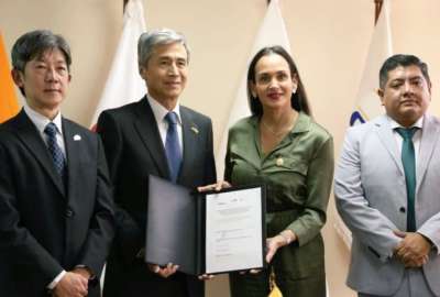 Keiichiro Morishita, embajador extraordinario y plenipotenciario del Jap&oacute;n en Ecuador, habl&oacute; sobre el proyecto geot&eacute;rmino Chachimbiro.