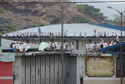 Las protestas ya fueron controladas. 