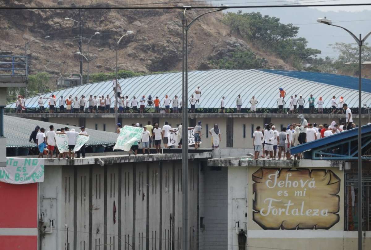 Las protestas ya fueron controladas. 