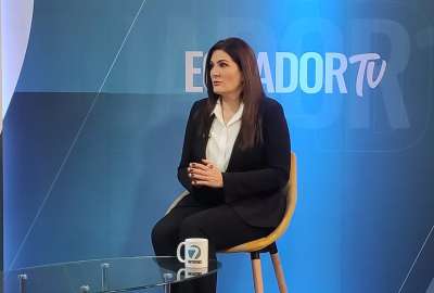 Ver&oacute;nica Sevilla, presidenta del directorio de la Empresa Operadora del Metro de Quito, dio un balance sobre el primer mes de operaciones de este sistema de transporte. 