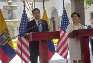 Rubio: "Hablamos de la posibilidad de estacionar elementos militares de Estados Unidos (en Ecuador) para trabajar en conjunto"