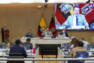 El Concejo Metropolitano de Quito trat&oacute; la situaci&oacute;n de la avenida Sim&oacute;n Bol&iacute;var este 24 de octubre del 2023.
