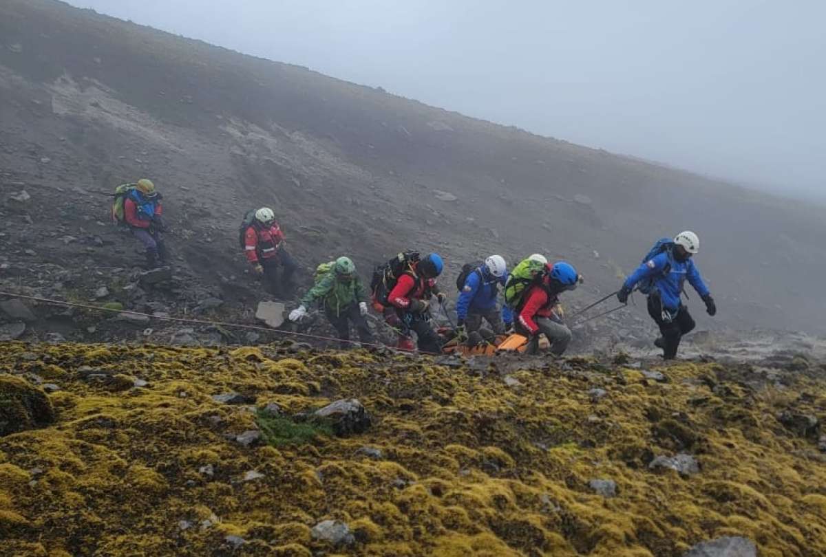 Policía Nacional localiza sin vida a ciudadano francés extraviado en el volcán El Corazón
