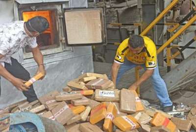 En lo que va del a&ntilde;o, se han destruido m&aacute;s de 250 toneladas de droga