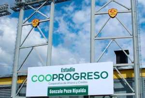 El estadio de Aucas adopt&oacute; un nombre comercial