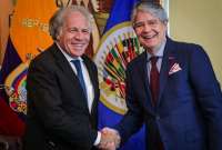 El presidente de Ecuador, Guillermo Lasso, se reuni&oacute;n con Luis Almagro, Secretario General de la Organizaci&oacute;n de los Estados Americanos (OEA), en  Washington D.C.