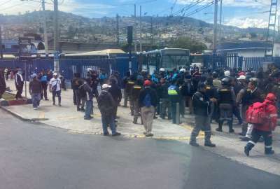 Desde la Empresa de Pasajeros explicaron que es el consorcio Exmar el que adeuda a los guardias de seguridad.