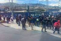 Desde la Empresa de Pasajeros explicaron que es el consorcio Exmar el que adeuda a los guardias de seguridad.