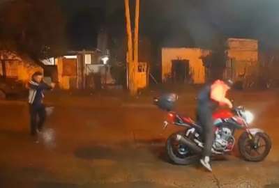 Polic&iacute;a argentino se defendi&oacute; de un asalto con su arma de fuego