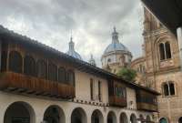 Este miércoles 23 de octubre se registró el segundo día de lluvias en Cuenca. 