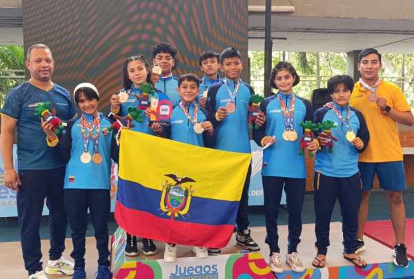 Ecuador destac&oacute; en los Sudamericanos