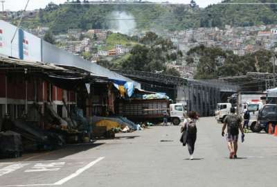 Mercado Mayorista de Quito retom&oacute; su actividad normal