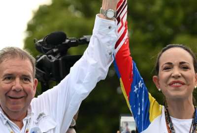 Edmundo González y María Corina Machado recibieron el premio Sájarov 2024