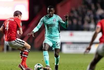 Mois&eacute;s Caicedo fall&oacute; penal y el Brighton fue eliminado de la Copa de la Liga inglesa