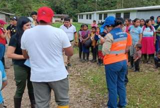 Deslizamiento: FF.AA. realizaron sobrevuelos para ubicar a desaparecido en Tulc&aacute;n