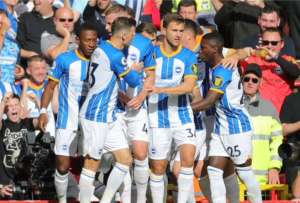 Pervis Estupi&ntilde;&aacute;n y Mois&eacute;s Caicedo fueron titulares en el empate del Brighton ante Liverpool