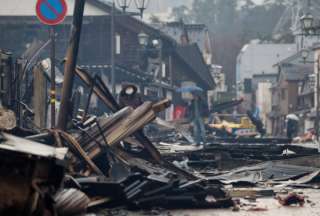 Al menos 73 fallecidos ha dejado el terremoto de 7,6 grados en Jap&oacute;n