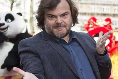 El actor Jack Black sorprendi&oacute; a un paparazzi al estilo 'Kung Fu Panda"