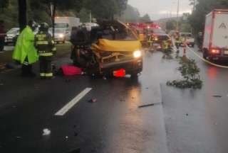 Conductor de furgoneta dio positivo a test de alcoholemia; menor falleci&oacute; tras accidente