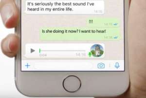 WhatsApp permite escuchar audios en segundo plano