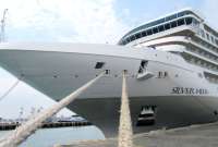 El crucero Silver Moon hizo un escala en el puerto manabita el 16 de diciembre de 2022.