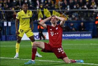 Pervis Estupi&ntilde;&aacute;n fue titular en la victoria del Villarreal 1-0 sobre Bayern M&uacute;nich