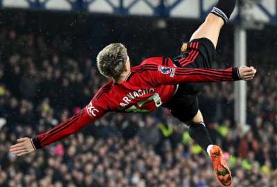Alejandro Garnacho se mand&oacute; un golazo en la victoria del Manchester United