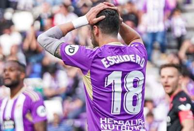 &Aacute;rbitro del partido entre Valladolid y Sevilla pit&oacute; el final de primer tiempo justo cuando los locales anotaron un gol
