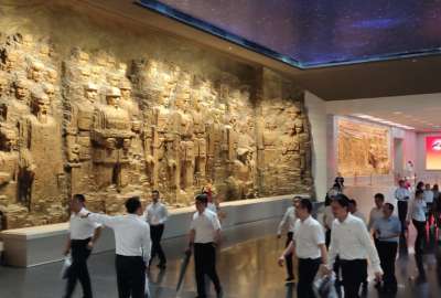 El Museo de la Guerra de la Resistencia del Pueblo Chino contra la Agresión Japonesa conserva más de 20.000 reliquias culturales.