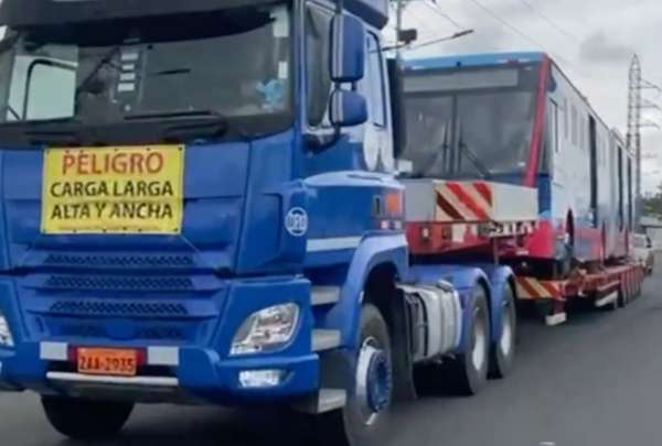 La unidad es parte del plan de modernizaci&oacute;n del transporte p&uacute;blico.