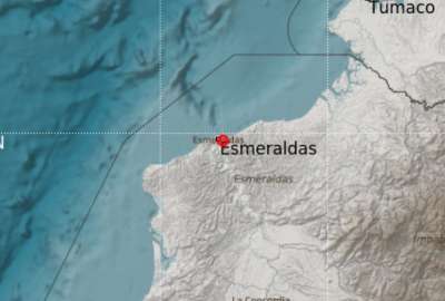 Sismo removi&oacute; la tierra en Esmeraldas