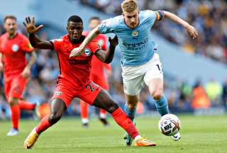 Tres ecuatorianos jugaron contra el Manchester City